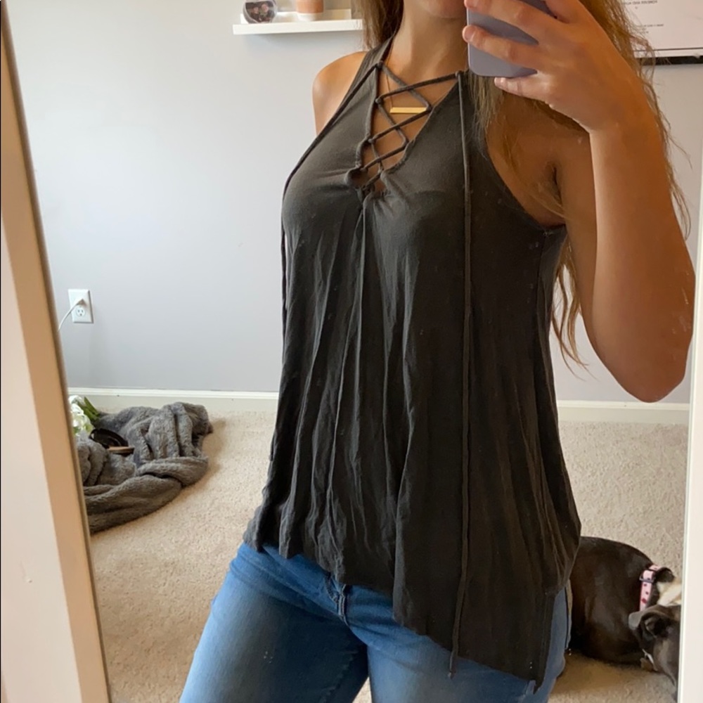 Grey American Eagle Tank